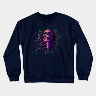 Spider skull Crewneck Sweatshirt